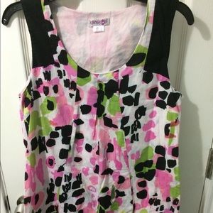 Kensie girl Cheetah dress In Pastel Multi-colours